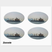 Sticker Ovale Cargo Ship Andermatt (Feuille)