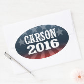 STICKER OVALE CARSON 2016 (Enveloppe)