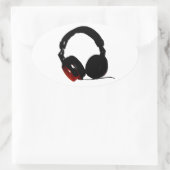 Sticker Ovale Casque Pop Art (Sac)