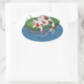 Sticker Ovale catfish (Sac)