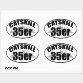 Sticker Ovale Catskill 35er (Feuille)