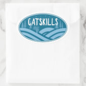 Sticker Ovale Catskill New York Outdoor (Sac)