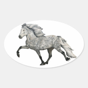Sticker Ovale Charismatique