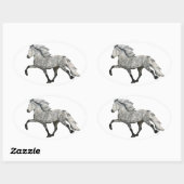 Sticker Ovale Charismatique (Feuille)