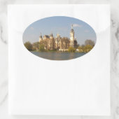 Sticker Ovale Château allemand Schwerin - Schloss - Märchenschlo (Sac)