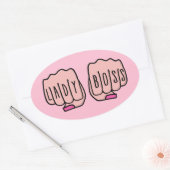 Sticker Ovale Chef (Enveloppe)