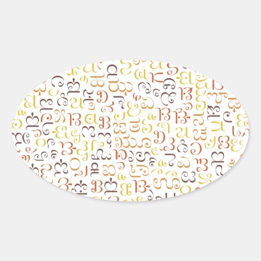 Sticker Ovale Cherokee (Devant)