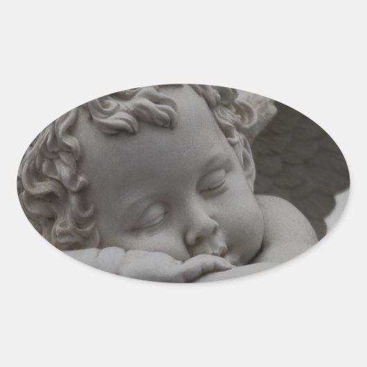 Sticker Ovale Cherub (Devant)