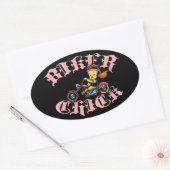 Sticker Ovale Chick II (Enveloppe)