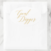 Sticker Ovale Chiffre d'objectifs (Sac)