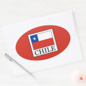 Sticker Ovale Chili (Enveloppe)