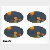 Sticker Ovale chill out (Feuille)