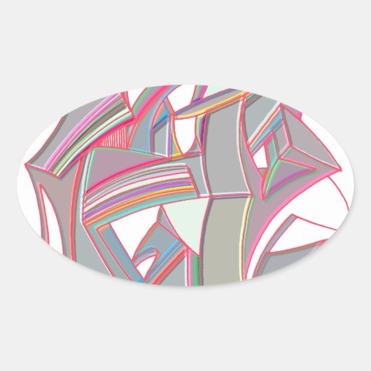 Sticker Ovale Choisissez (Devant)