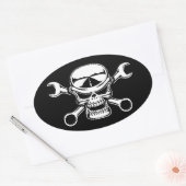 Sticker Ovale Chromeboy (Enveloppe)