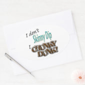 Sticker Ovale Chunky Dunk (Enveloppe)