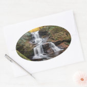 Sticker Ovale Chutes de Tuscarora (Enveloppe)