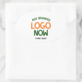 STICKER OVALE CLIENT SIMPLE CONTEMPORAIN PROPRE BLANC MODE (Sac)