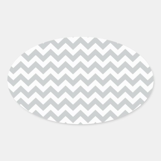 Sticker Ovale Cliquez sur Personnaliser pour modifier Gris en co (Devant)