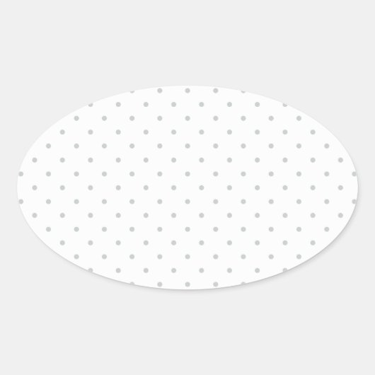 Sticker Ovale Cliquez sur Personnaliser pour modifier Gris en co (Devant)