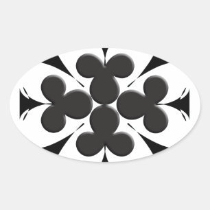Sticker Ovale Clubs