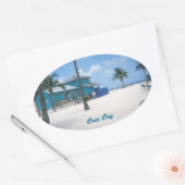 Sticker Ovale CocoCay (Enveloppe)