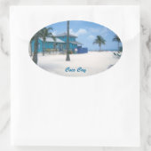 Sticker Ovale CocoCay (Sac)