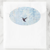 Sticker Ovale Colibri (Sac)