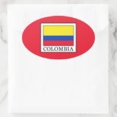 Sticker Ovale Colombie (Sac)