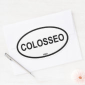 STICKER OVALE COLOSSEO (Enveloppe)