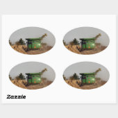 Sticker Ovale Combiner (Feuille)