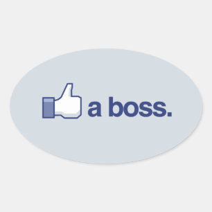 Sticker Ovale COMME UN BOSS -.png