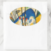 Sticker Ovale Composition Kandinsky IV (Sac)
