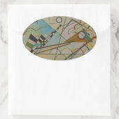 Sticker Ovale Composition Kandinsky VIII (Sac)