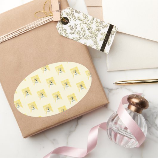 Sticker Ovale compteur de contrôle objet_3_sun (Cadeaux)