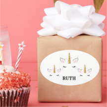 Conception de licorne d'anniversaire personnalisée