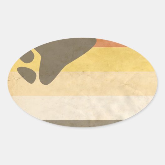 STICKER OVALE CONCEPTION VINTAGE FIDE (Devant)