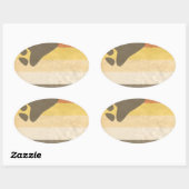 STICKER OVALE CONCEPTION VINTAGE FIDE (Feuille)