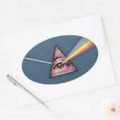 Sticker Ovale Conjunctivitis Illuminatis (Enveloppe)