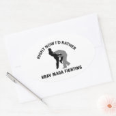 Sticker Ovale cool Kagermaga conceptions (Enveloppe)