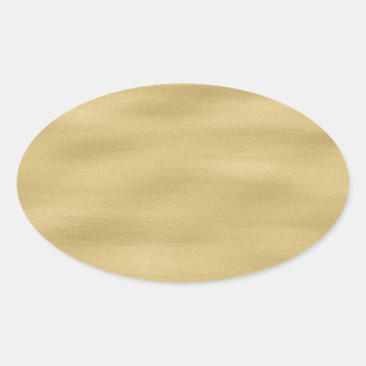 Sticker Ovale Cool Sandy Beach Look (Devant)