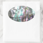Sticker Ovale Coque d'Abalone (Sac)