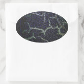 Sticker Ovale coque écrasante (Sac)