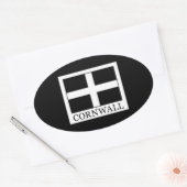 Sticker Ovale Cornouailles (Enveloppe)