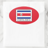 Sticker Ovale Costa Rica (Sac)