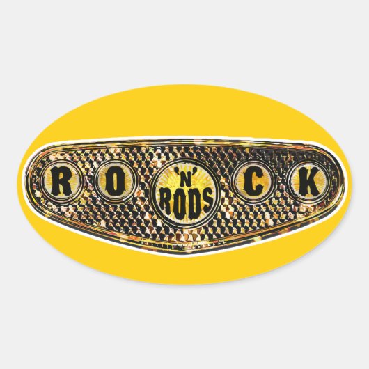 Sticker Ovale Course automatique (Devant)