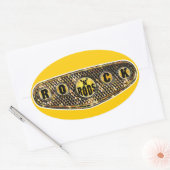 Sticker Ovale Course automatique (Enveloppe)