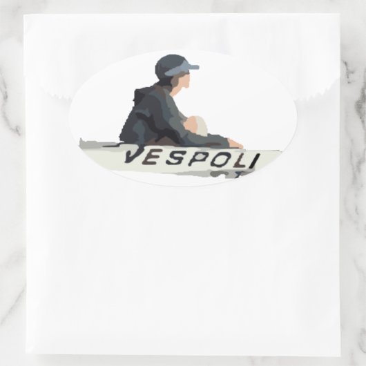 Sticker ovale Coxswain (Sac)