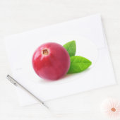 Sticker Ovale Cranberry (Enveloppe)