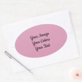 Sticker Ovale Créez les vôtres (Enveloppe)