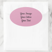 Sticker Ovale Créez votre propre (Sac)